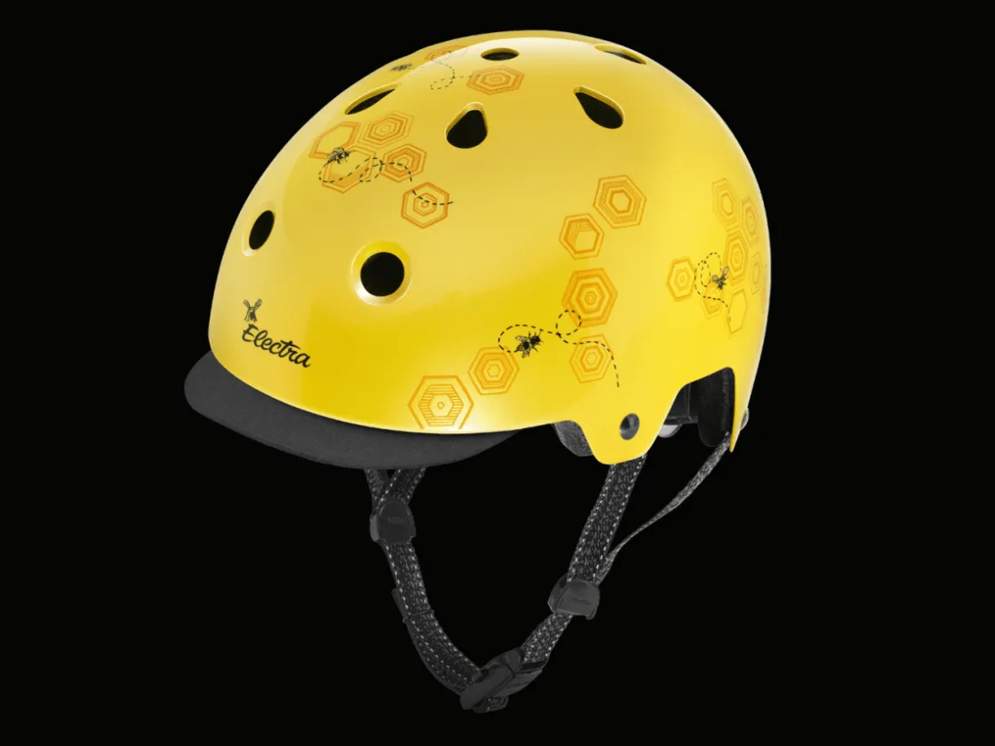 Trek Bikes Electra Honeycomb Lifestyle Lux Bike Helmet Sun Yellow Clearance
