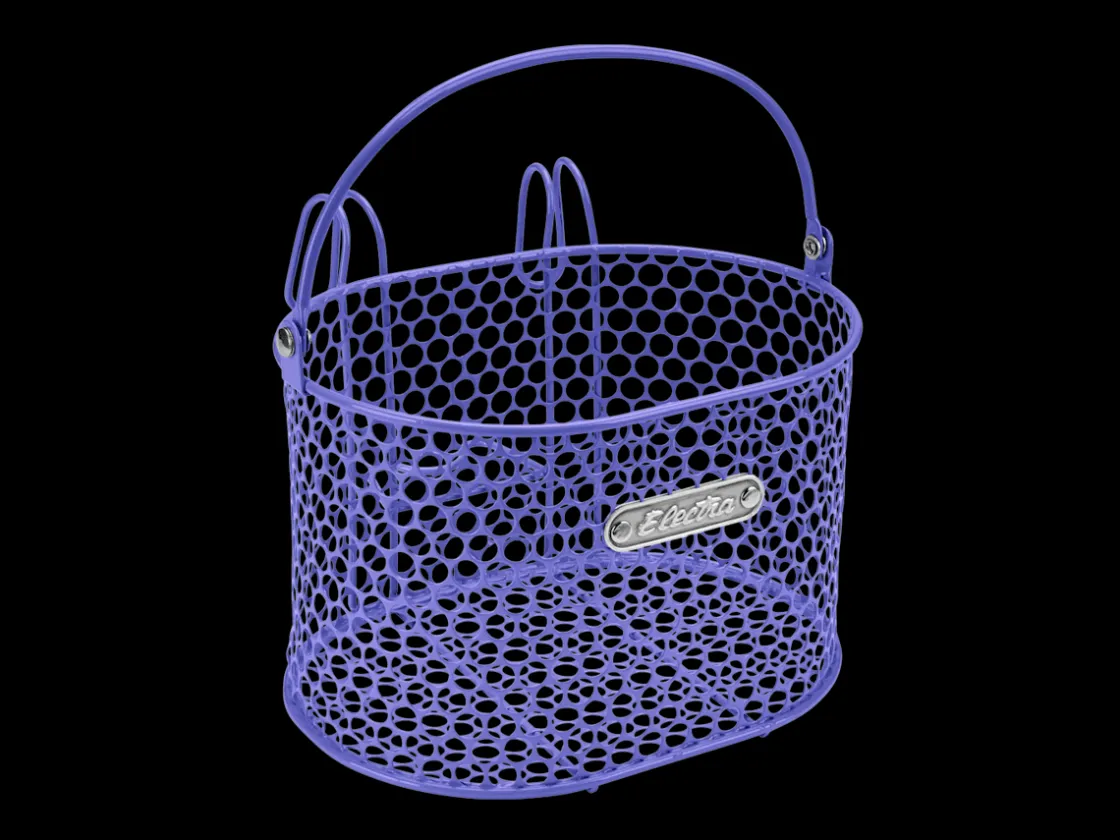 Trek Bikes Electra Honeycomb Small Hook-Mounted Handlebar Basket Pineapple Outlet