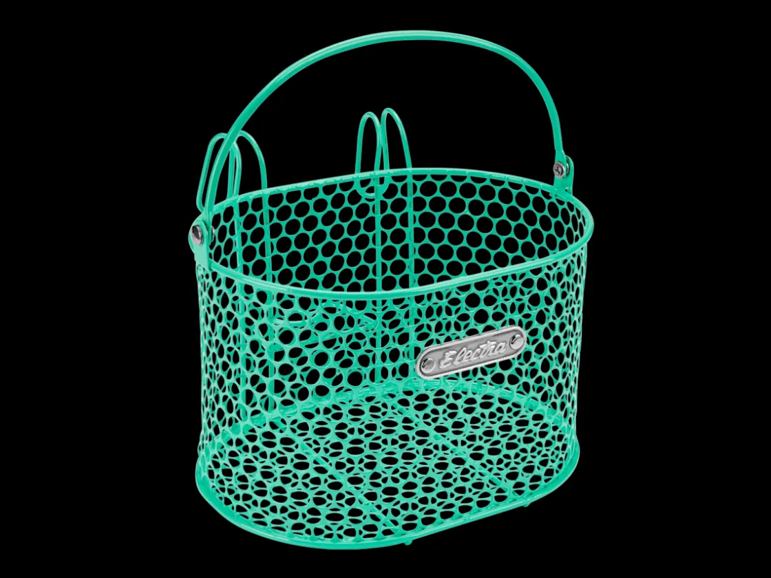 Trek Bikes Electra Honeycomb Small Hook-Mounted Handlebar Basket Pineapple Outlet