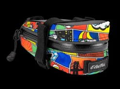 Trek Bikes Electra Ka Pow Saddle Bag Black/Orange Hot