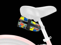 Trek Bikes Electra Ka Pow Saddle Bag Black/Orange Hot
