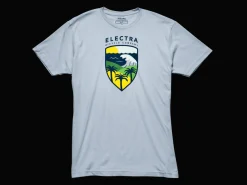Trek Bikes Electra Men's Crest T-Shirt Light Blue Best Sale