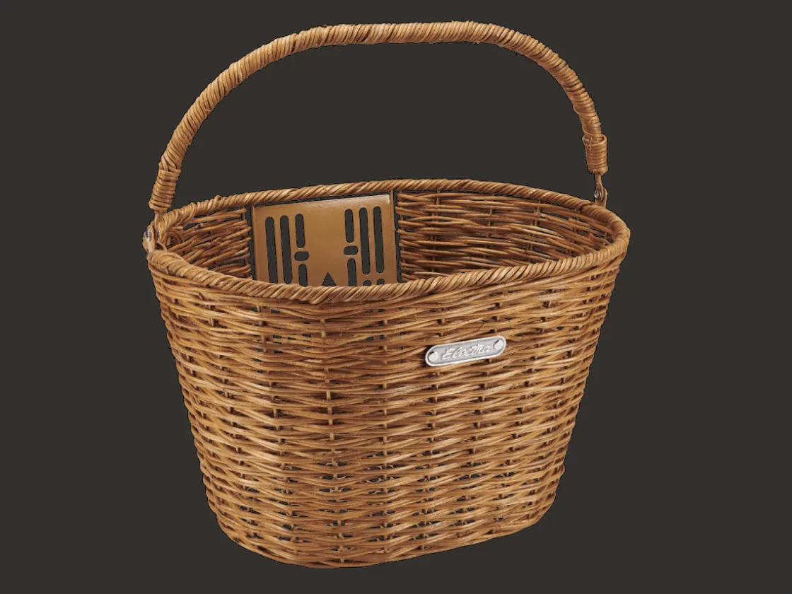 Trek Bikes Electra Rattan Quick Release Basket Natural Shop