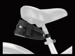Trek Bikes Electra Charcoal Saddle Bag Reflective Hot