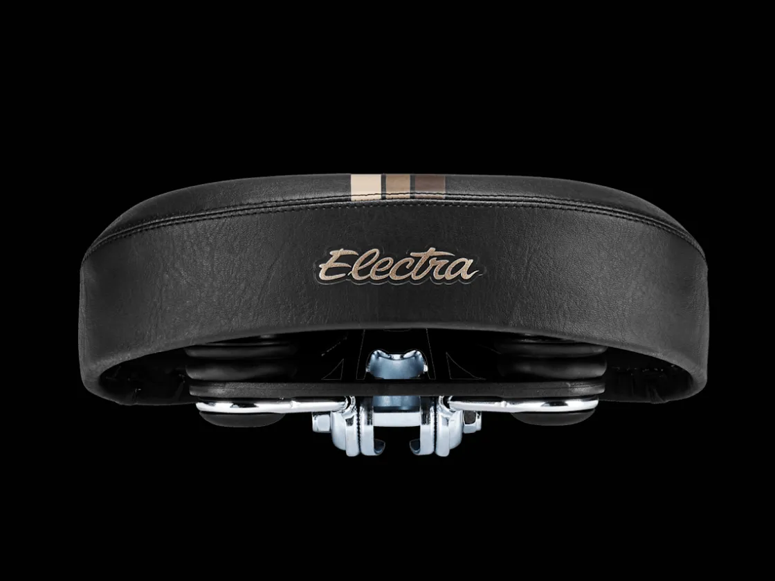 Trek Bikes Electra Retro Stripe Elastomer Saddle Black Hot