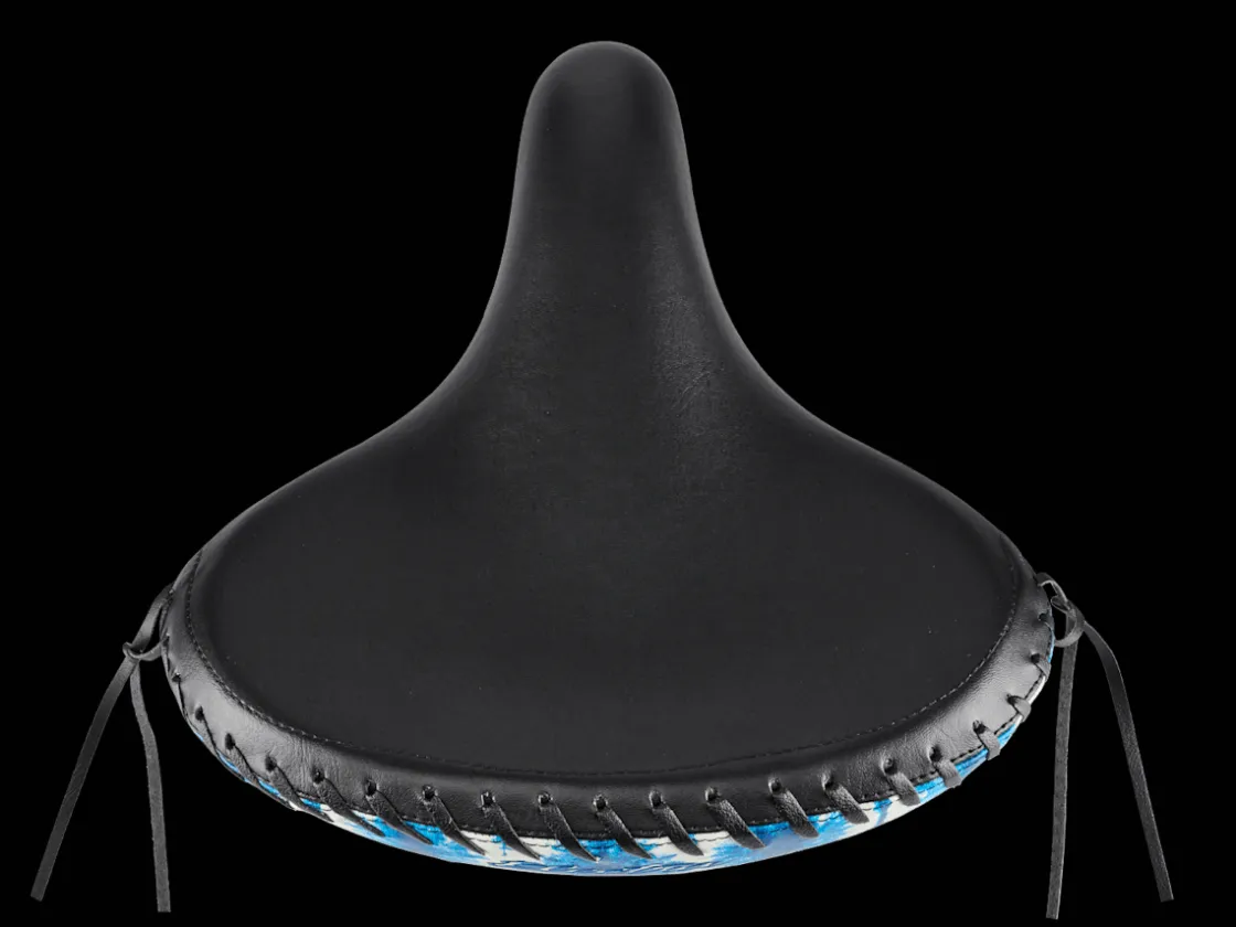 Trek Bikes Electra Shibori Elastomer Saddle Black/Dark Blue Online
