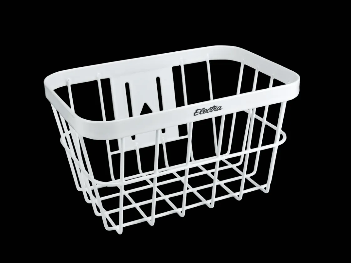Trek Bikes Electra Small Wired Basket White Hot