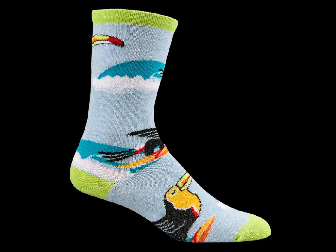 Trek Bikes Electra Surfbird Socks Bahama Blue/Lime Sale