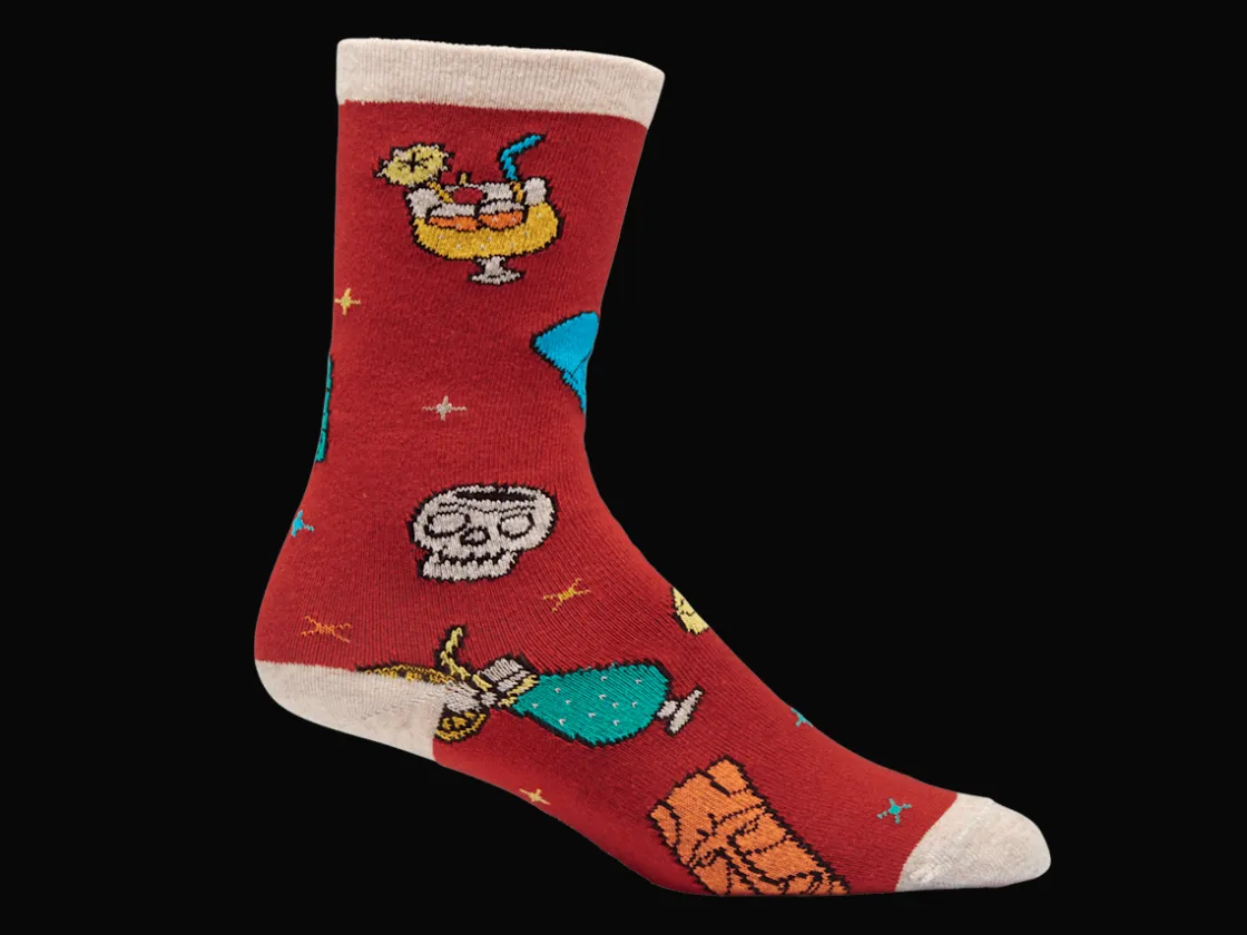 Trek Bikes Electra Tiki Time Socks Dark Red Outlet