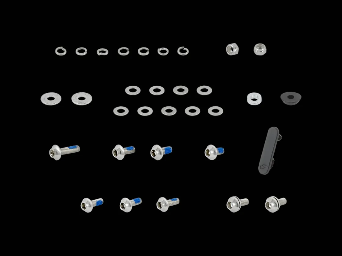 Trek Bikes Electra Townie Go! 7D & Cruiser Go! Fender Hardware Kit Silver New