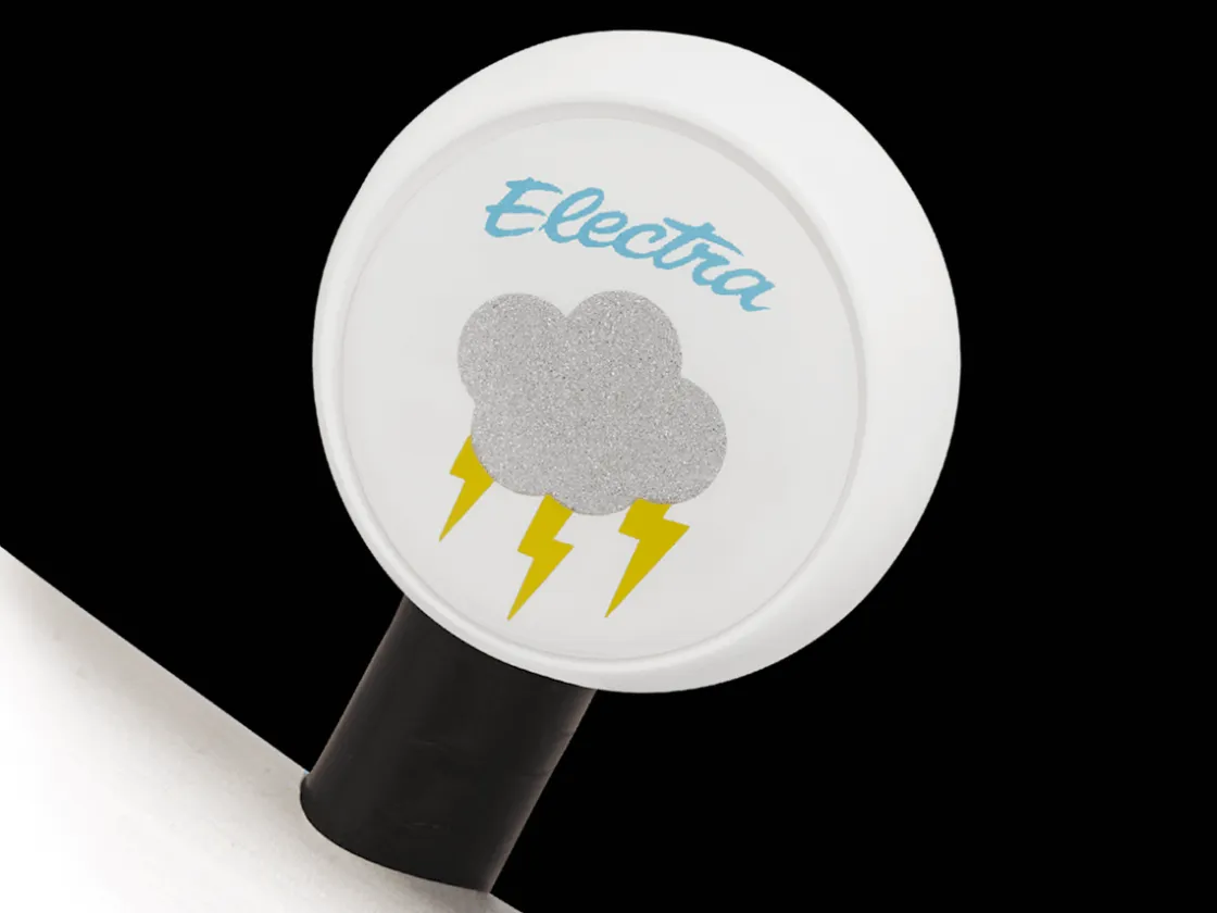 Trek Bikes Electra Valve Caps Sun Shimmer White Clearance