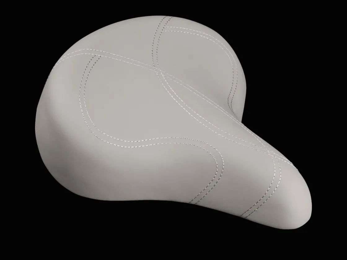 Trek Bikes Electra Vinyl Ergo Bike Saddle Grey Best Sale