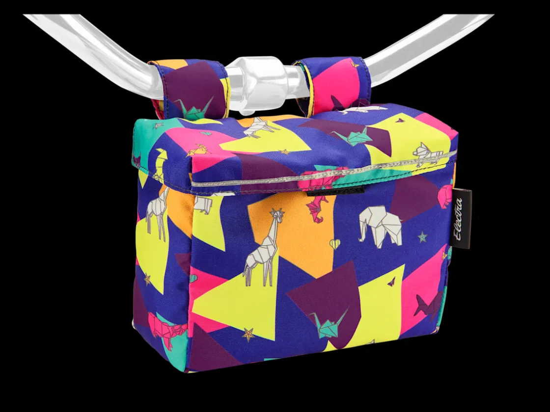 Trek Bikes Electra Washi Handlebar Bag with Lid Dark Blue/Yellow Online