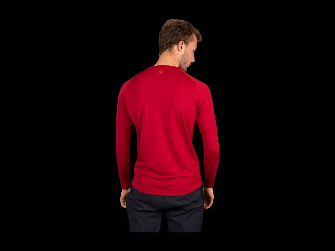 Trek Bikes Endura BaaBaa Blend Long Sleeve Cycling Baselayer Black Best