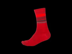 Trek Bikes Endura BaaBaa Merino Stripe Cycling Sock Fashion