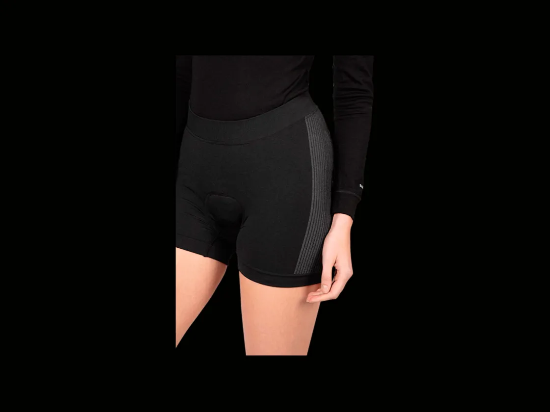 Trek Bikes Endura Engineered Padded Boxer Women's Cycling Liner Short II Black Sale