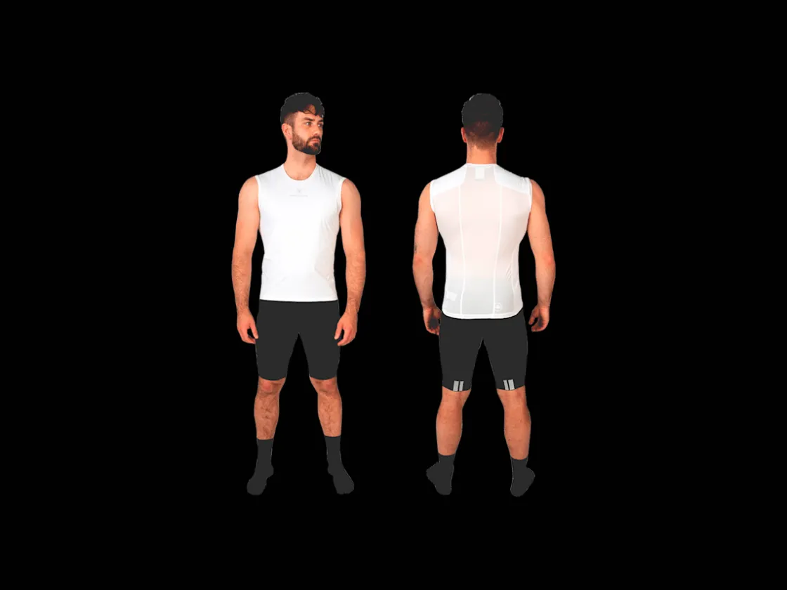 Trek Bikes Endura Translite Windproof Sleeveless Cycling Baselayer White Cheap