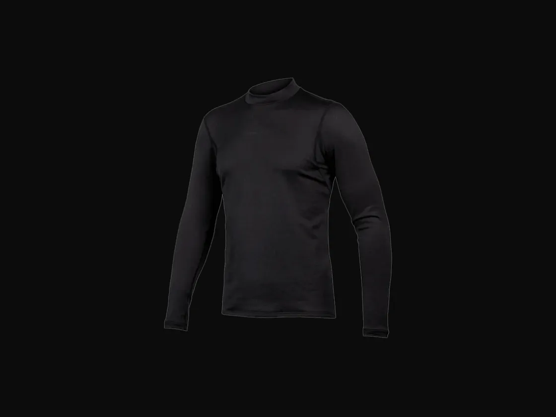 Trek Bikes Endura Transloft Long Sleeve Cycling Baselayer Black Best