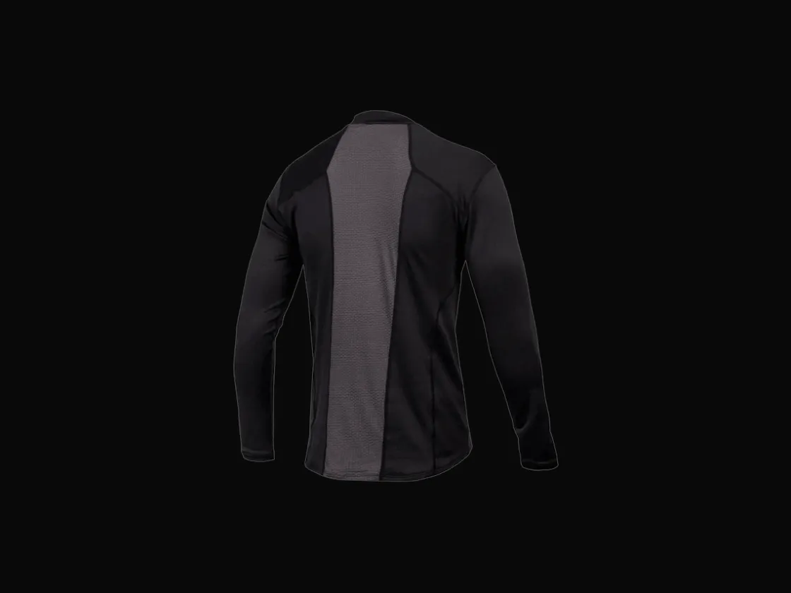 Trek Bikes Endura Transloft Long Sleeve Cycling Baselayer Black Best