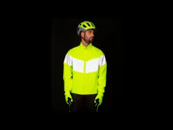 Trek Bikes Endura Urban Luminite EN1150 Waterproof Cycling Jacket Visibility Yellow Shop