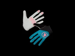 Trek Bikes Endura Women's Hummvee Lite Icon Mountain Bike Glove Dark Teal/Pink Hot