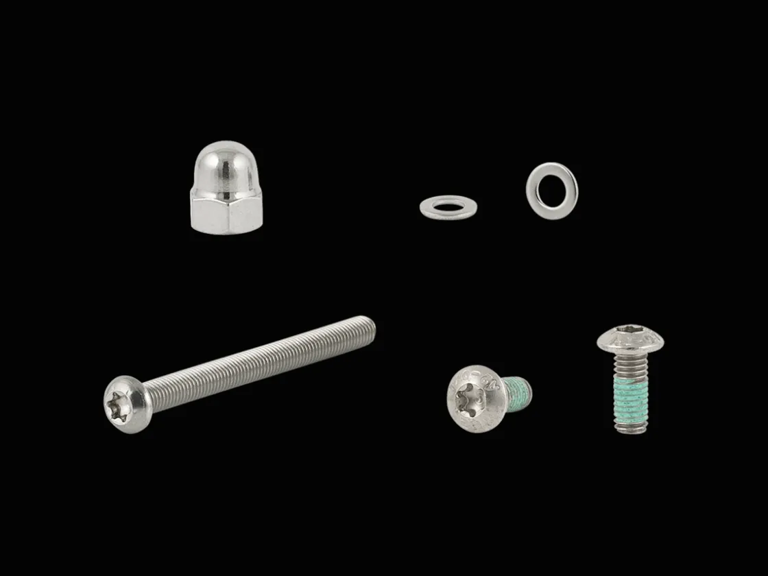 Trek Bikes Eurofender Rigid Fork Front Fender Hardware Kit Chrome Best Sale