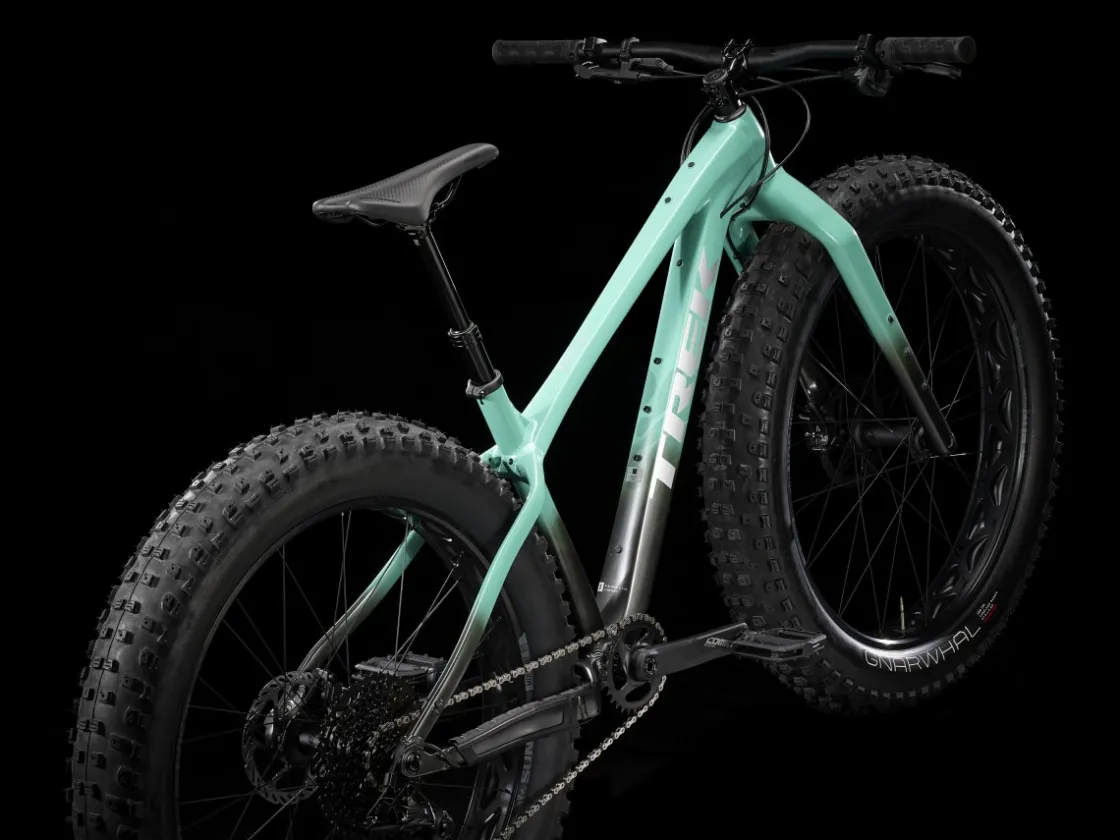 Trek Bikes Farley 5 Satin Blue Sage to Lithium Grey Fade Best