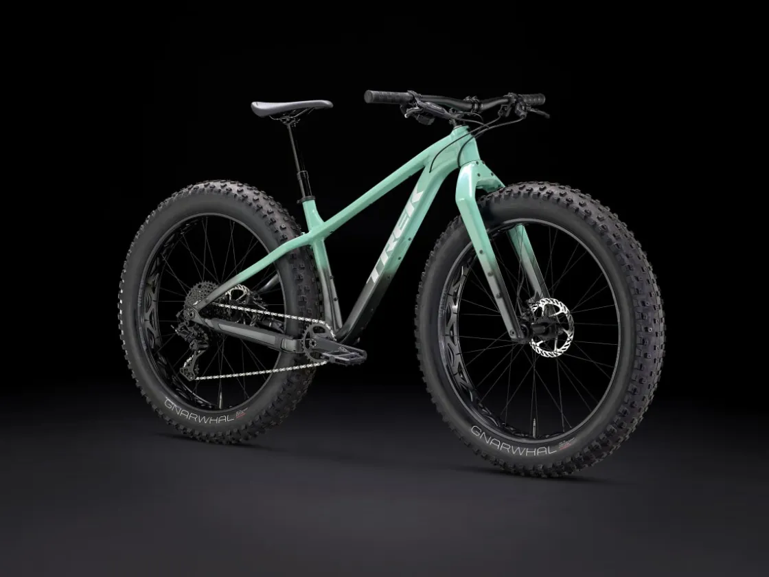 Trek Bikes Farley 5 Satin Blue Sage to Lithium Grey Fade Best