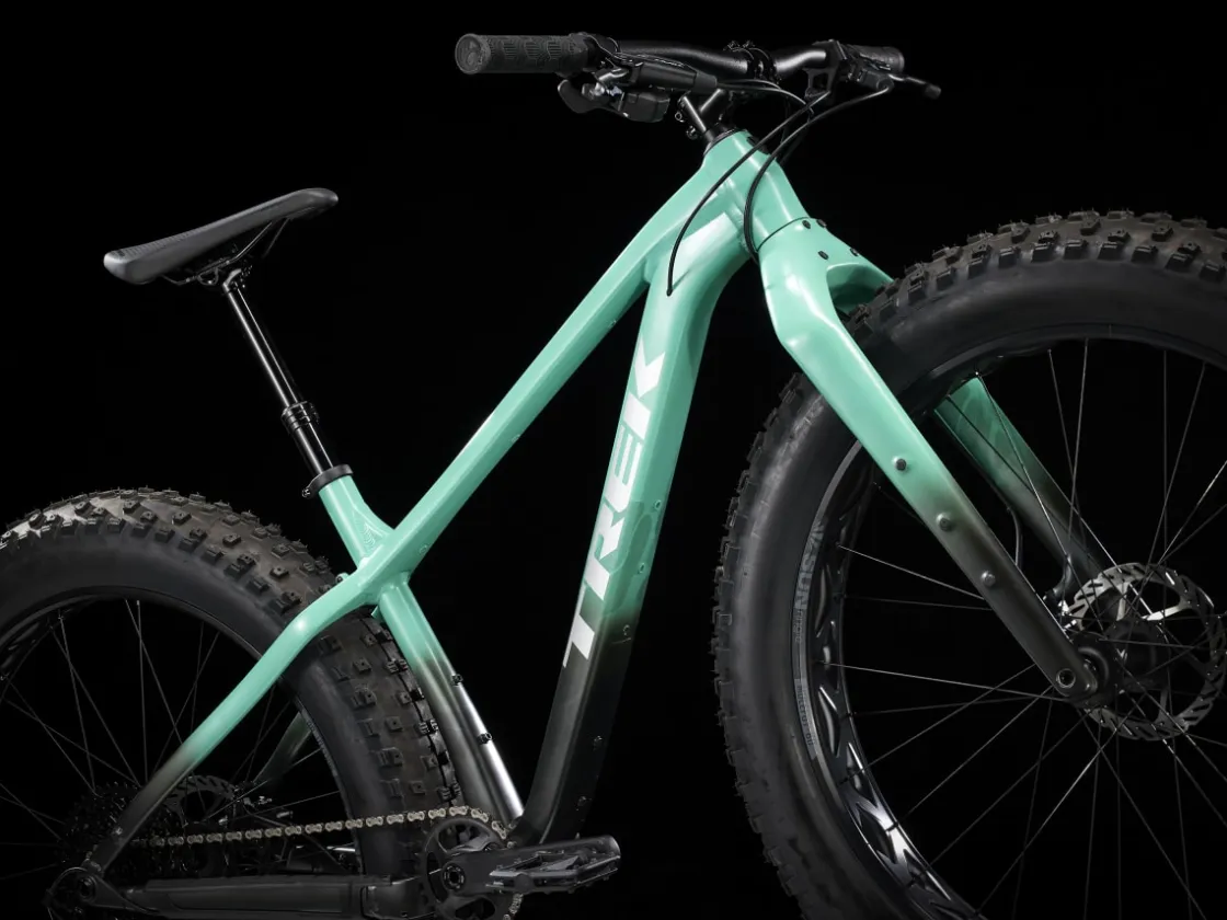 Trek Bikes Farley 5 Satin Blue Sage to Lithium Grey Fade Best