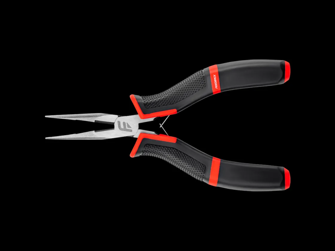 Trek Bikes Feedback Sports Mini Needle Nose Pliers Black/Red Hot