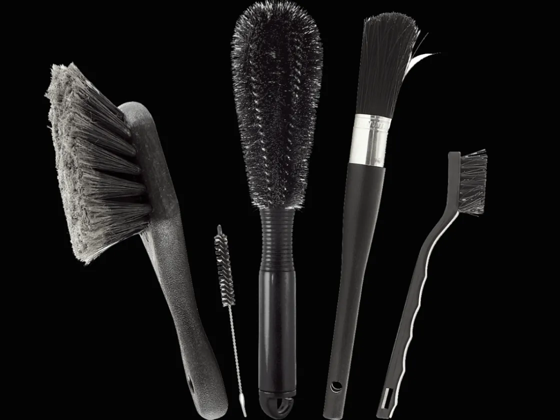 Trek Bikes Finish Line Easy-Pro Brush Set Black Best Sale