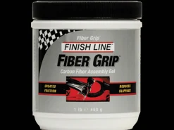 Trek Bikes Finish Line Fiber Grip Grey/Red Hot