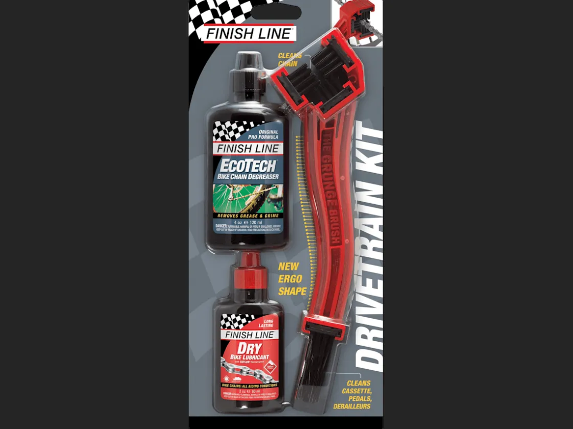 Trek Bikes Finish Line Starter Kit 1-2-3 Grey/Black Clearance