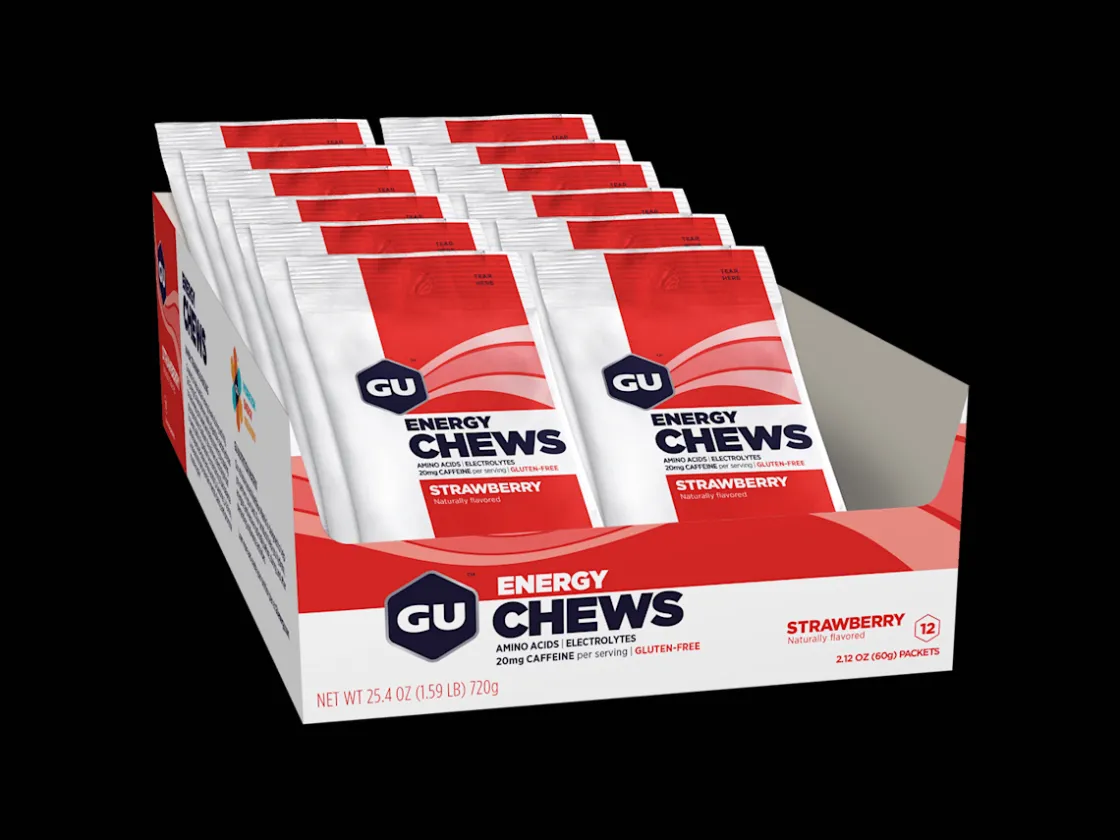 Trek Bikes Gu Energy Chews Box of 12 Bags New