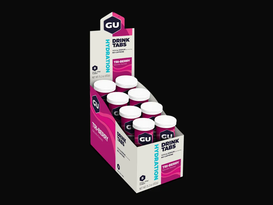 Trek Bikes GU Hydration Drink Tabs Box of 8 Tubes Store