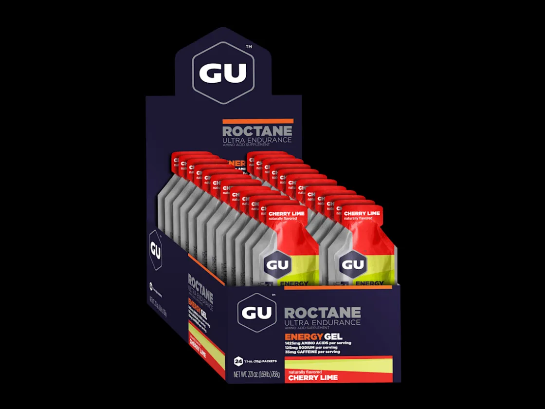 Trek Bikes GU Roctane Energy Gel Box of 24 Hot