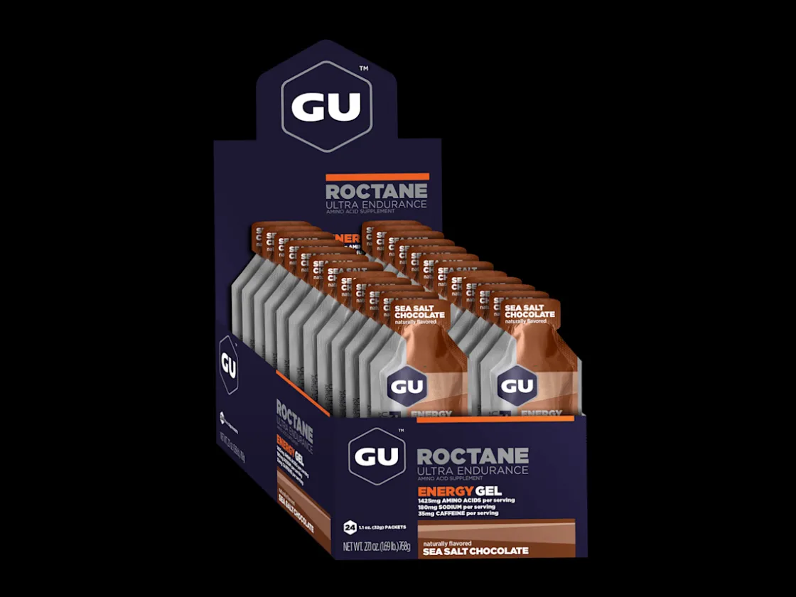Trek Bikes GU Roctane Energy Gel Box of 24 Hot