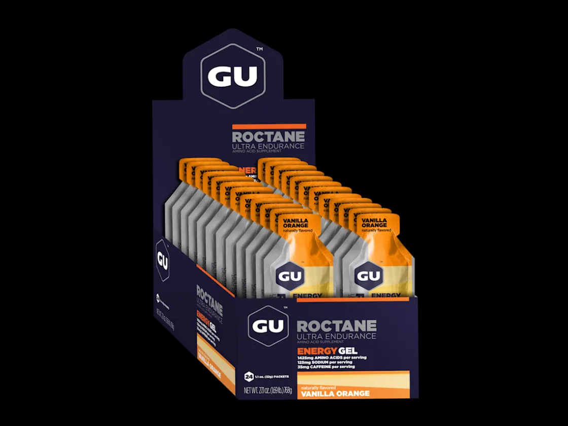 Trek Bikes GU Roctane Energy Gel Box of 24 Hot