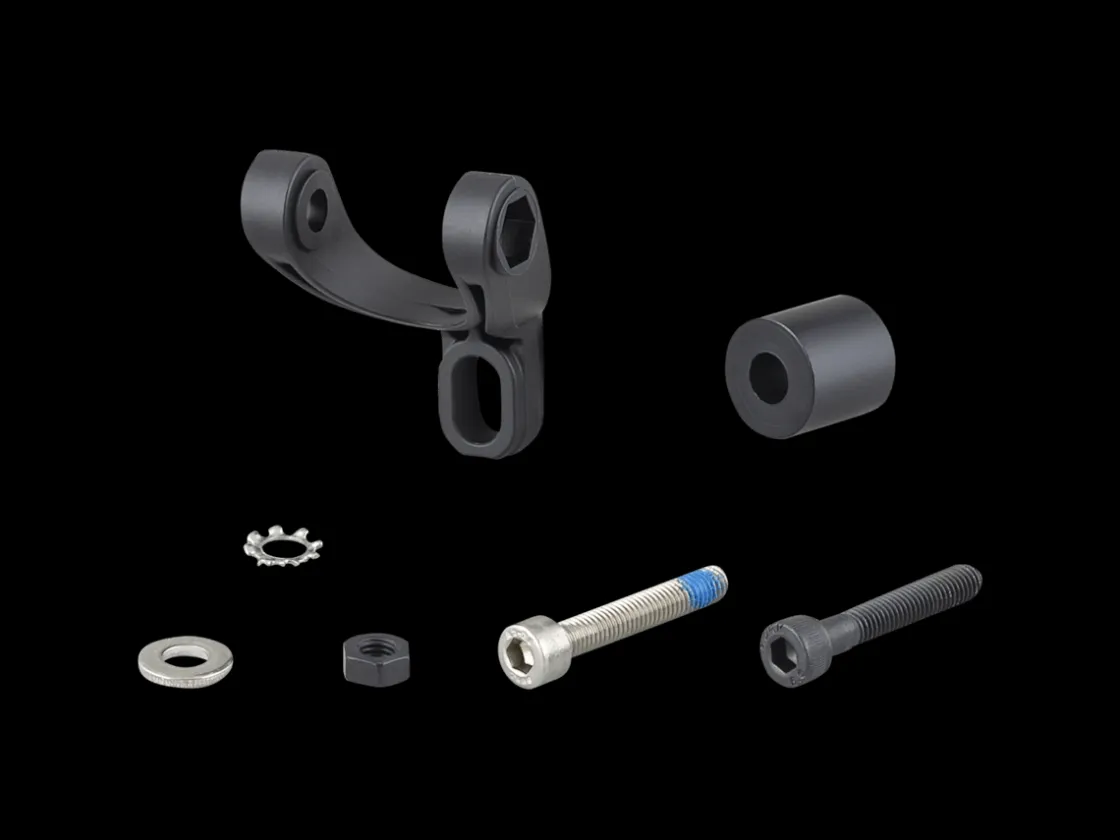 Trek Bikes Herrmans MR8 Standard Bike Light Bracket Kit Black/Silver Best