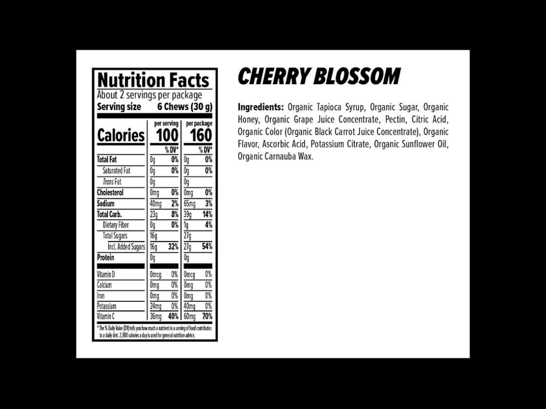 Trek Bikes Honey Stinger Organic Energy Chews Box of 12 Online
