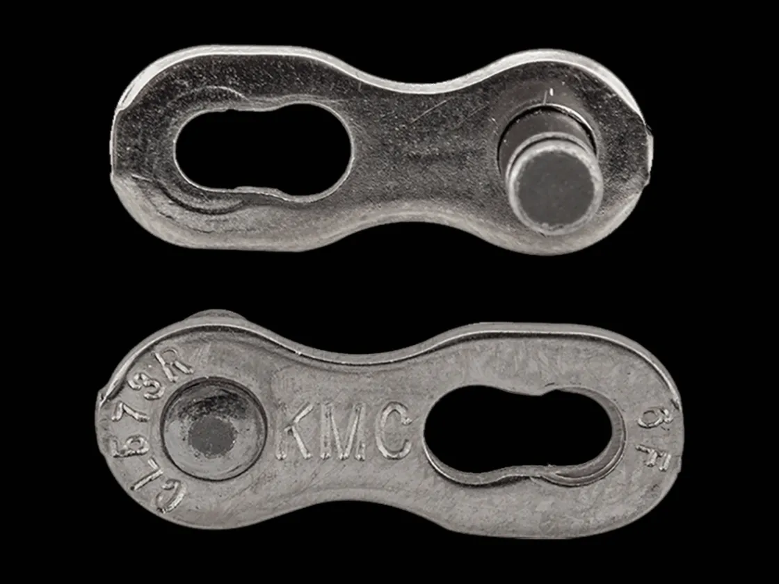 Trek Bikes KMC Missing Link Reusable Shimano Chain Link Card of 2 Silver Flash Sale