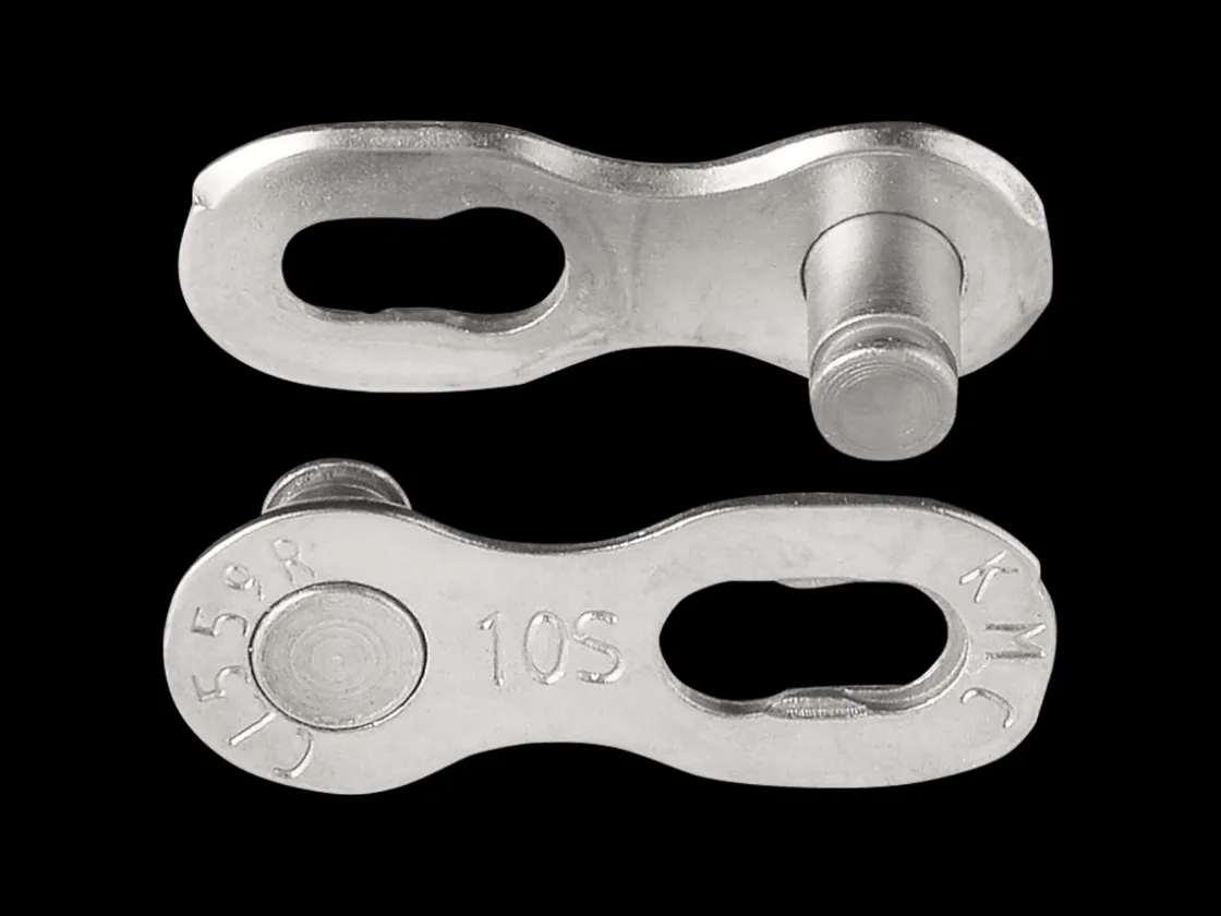 Trek Bikes KMC Missing Link Reusable Shimano Chain Link Card of 2 Silver Flash Sale