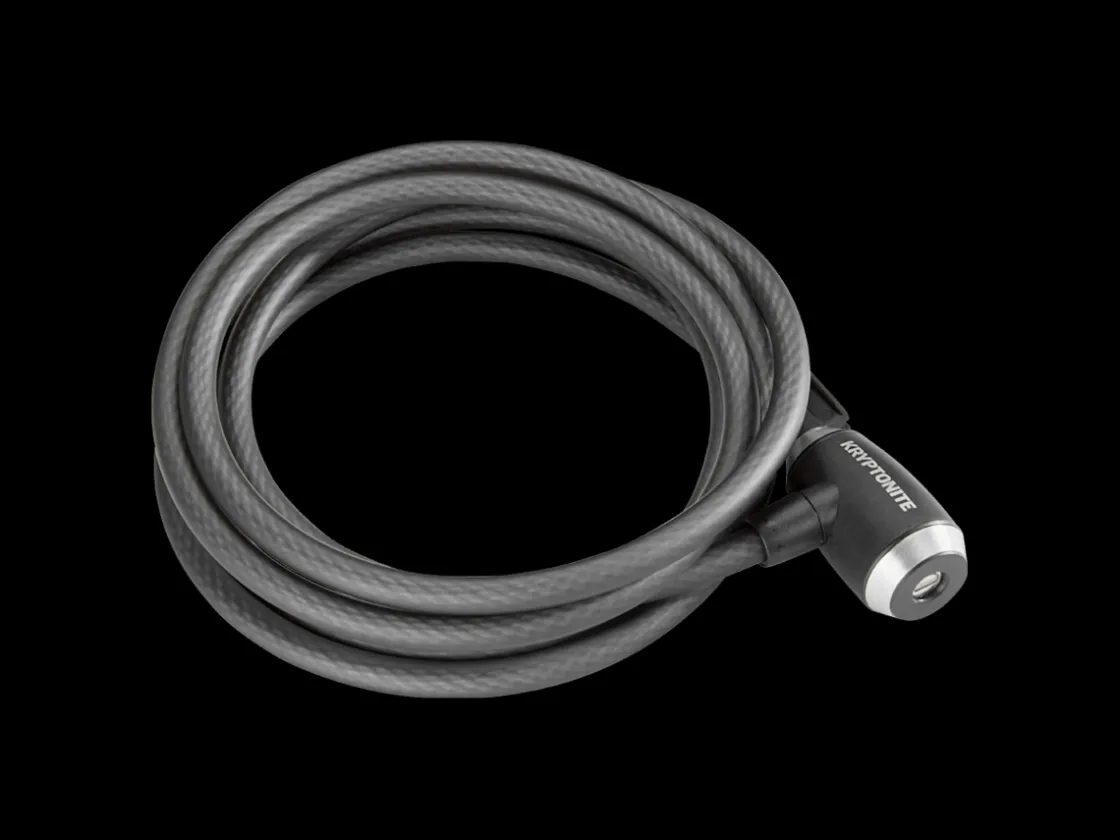 Trek Bikes Kryptonite KryptoFlex 1230 Key Cable Lock Black Best