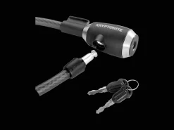Trek Bikes Kryptonite KryptoFlex 1218 Key Cable Lock Black Cheap