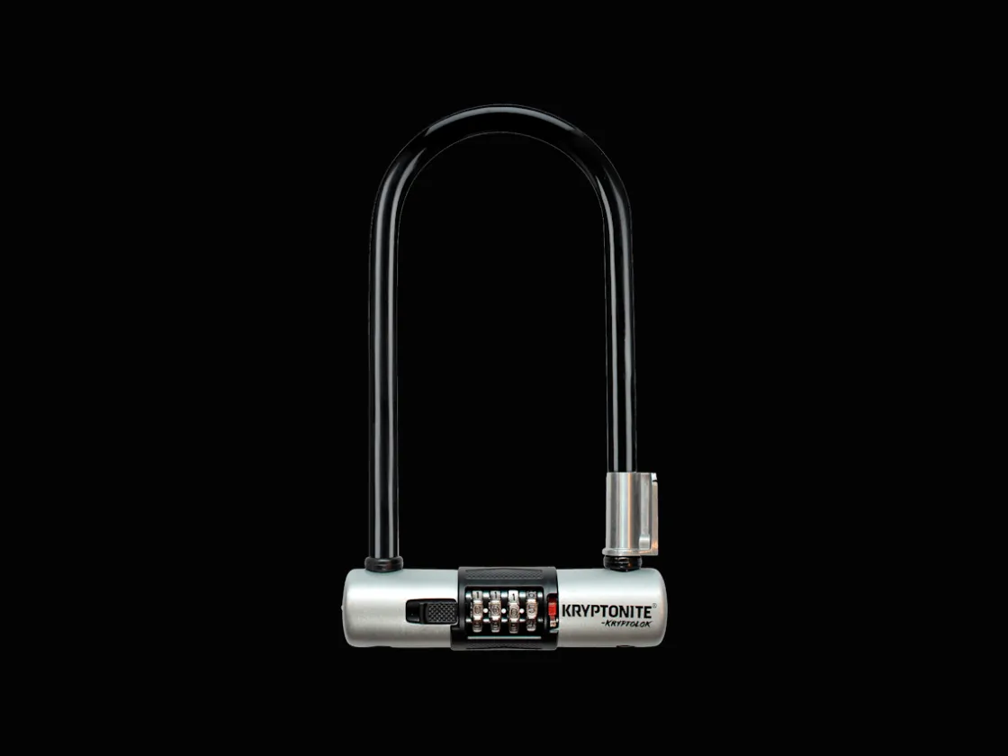 Trek Bikes Kryptonite KryptoLok Combo ULock Silver/Black Sale