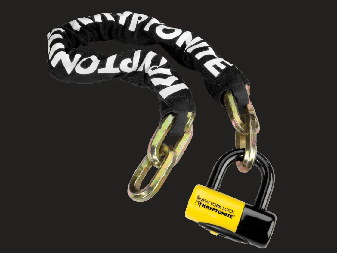 Trek Bikes Kryptonite New York Fahgettaboudit 1410 Chain Lock Black Best