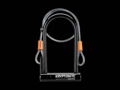 Trek Bikes Kryptonite New-U Keeper Standard U-Lock with 4' Flex Cable Black Online