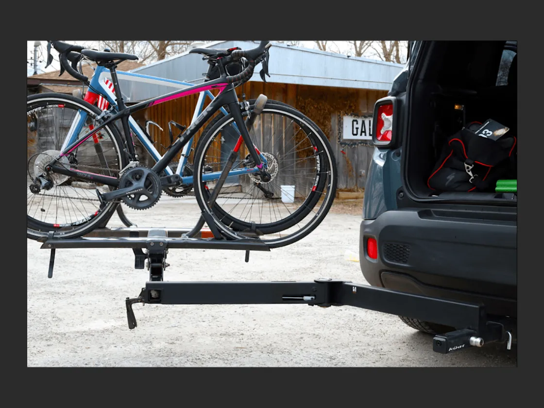 Trek Bikes Kuat Pivot v2 Swing Away 2" Hitch Extension Driver Side Black New