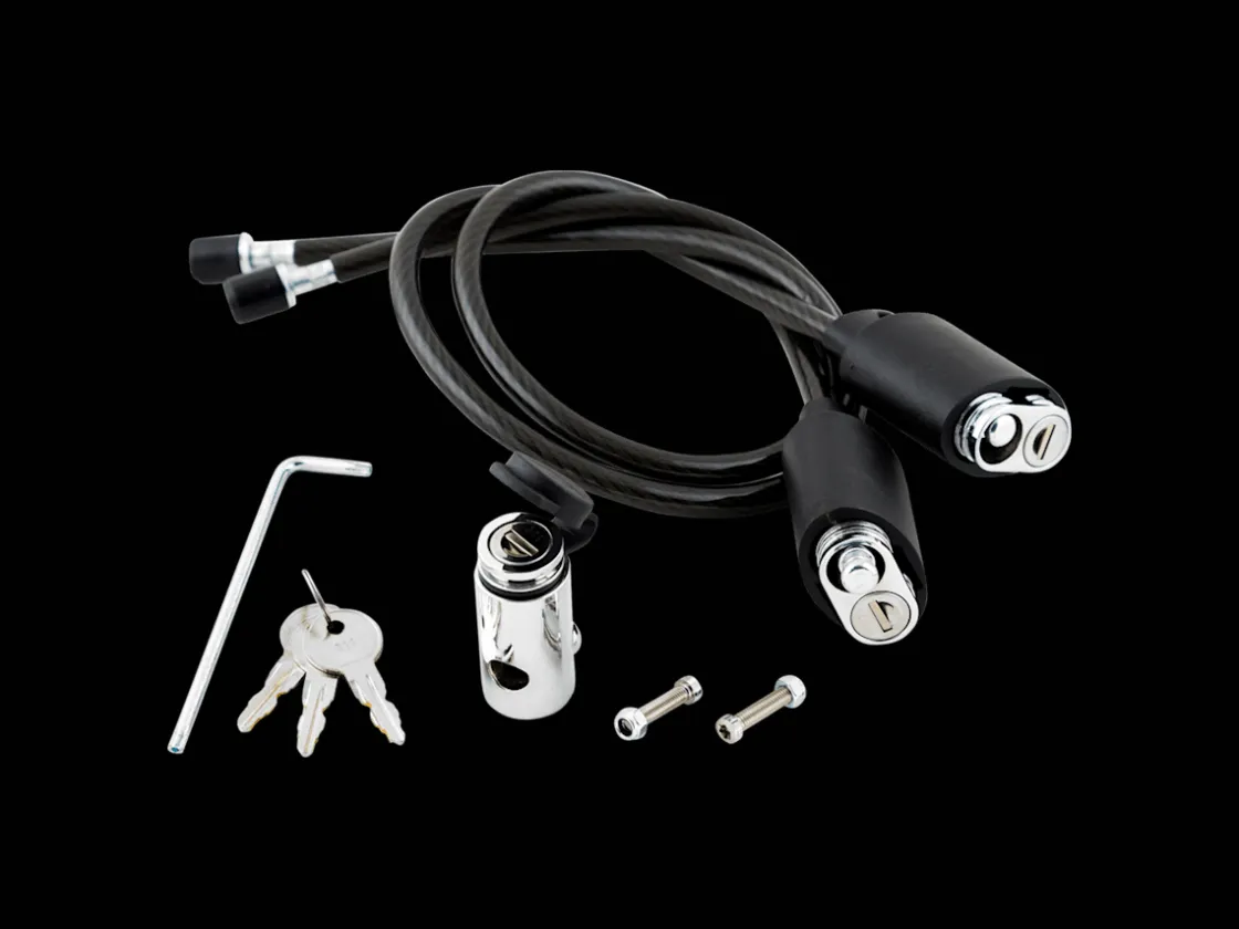 Trek Bikes Kuat Transfer 2-Bike Hitch Rack Cable Lock Kit Black Hot