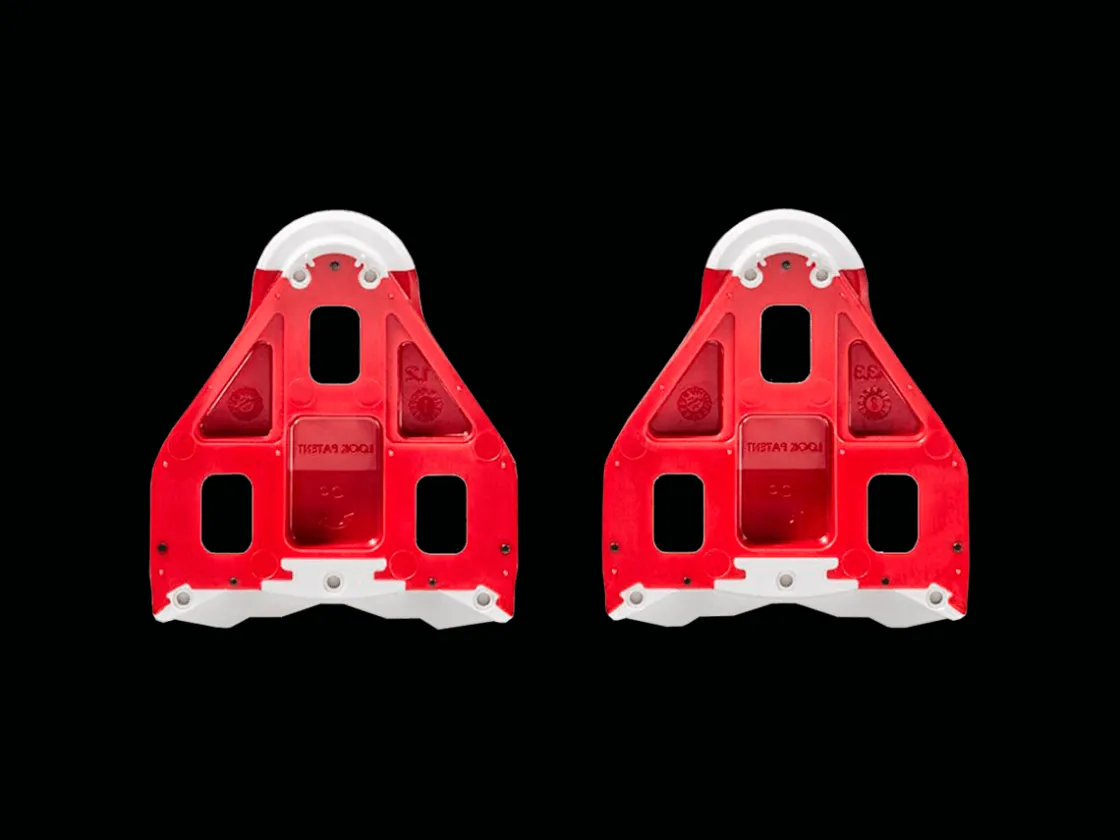 Trek Bikes LOOK Delta 9-Degree Fitness Grip Cleat Set Red Shop